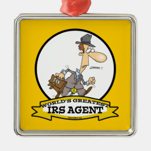 ADORNO METÁLICO MUNDO MAYOR PERSONALIZADO DE AGENTES IRS