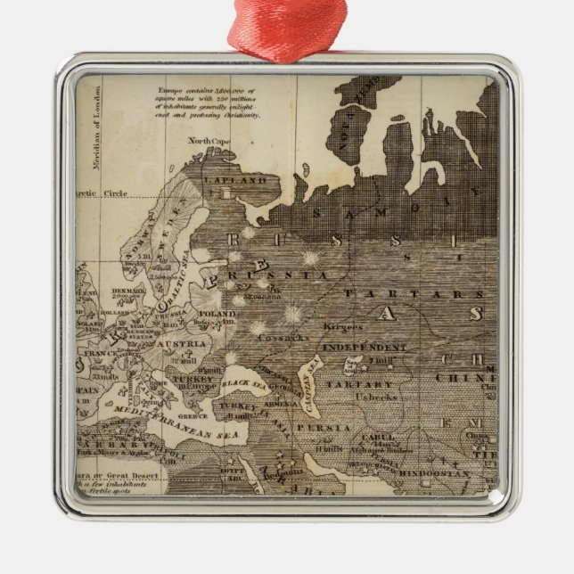 Adorno Metálico Mundo moral y político (Frente)