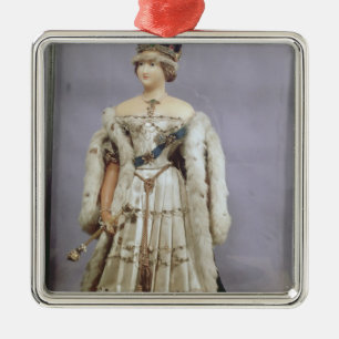 Adorno Metálico Muñeca de la reina Victoria