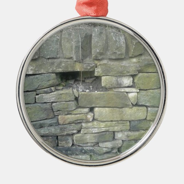 Adorno Metálico Muro antiguo, piedra, ladrillos (Frente)