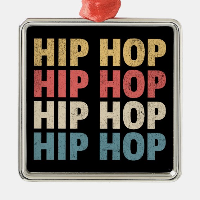 Adorno Metálico Música Hip Hop (Frente)