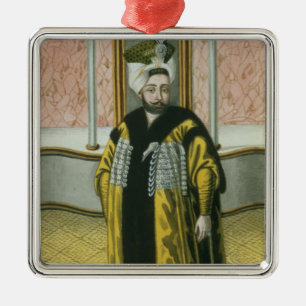 Adorno Metálico Mustapha IV (1779-1808) Sultán 1807-8, de A Ser