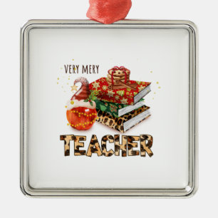 Adorno Metálico Muy Mery Teacher