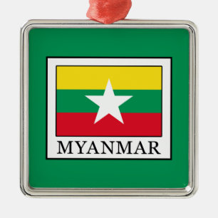 Adorno Metálico Myanmar