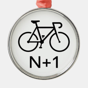Adorno Metálico N+1 Bicicleta