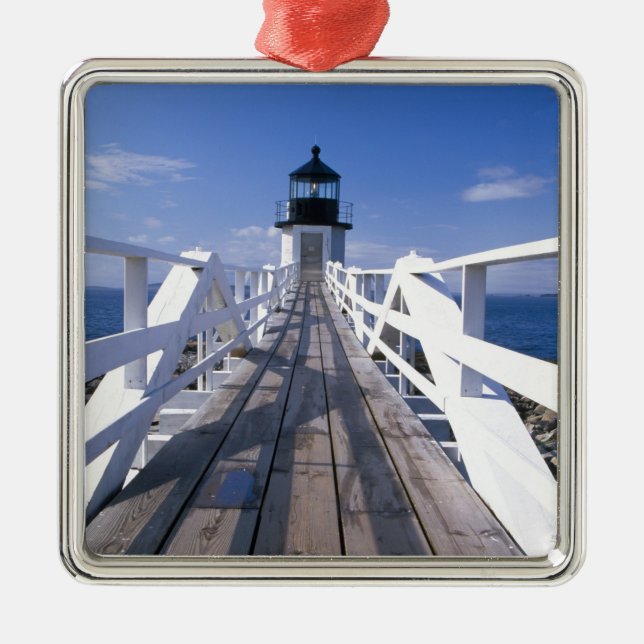 Adorno Metálico NA, EE.UU., Maine, Port Clyde.  Punto Marshall 2 (Frente)