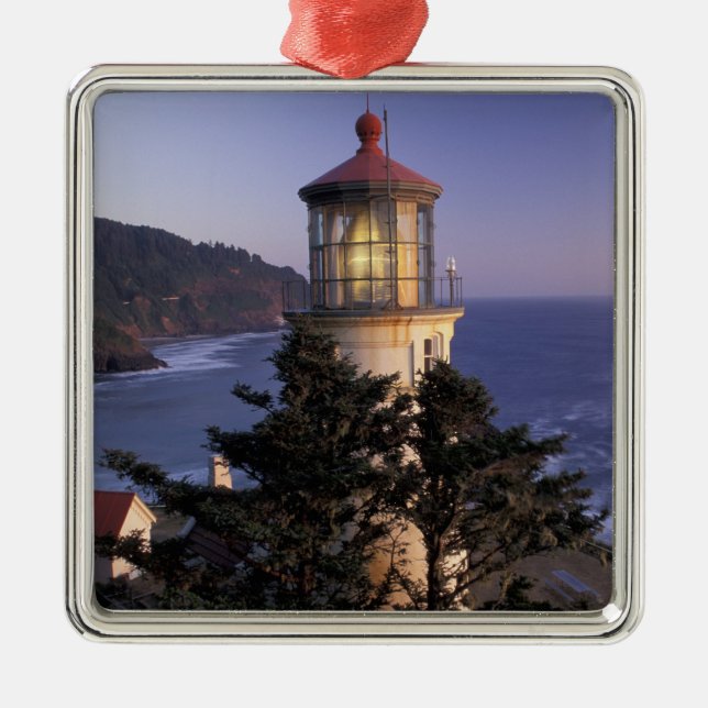 Adorno Metálico NA, EE.UU., Oregón, Faro Heceta Head, (Frente)