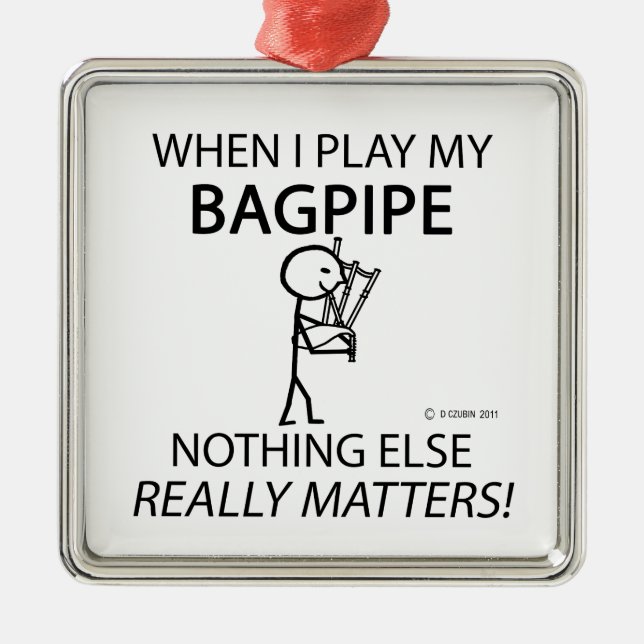 Adorno Metálico Nada más que importa (Frente)