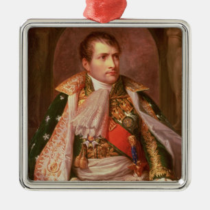 Adorno Metálico Napoleon Bonaparte (1769-1821), como rey de