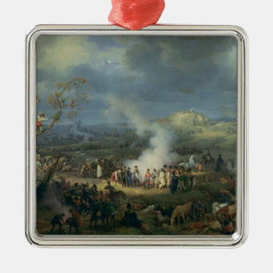 Adorno Metálico Napoleon que visita una vivac