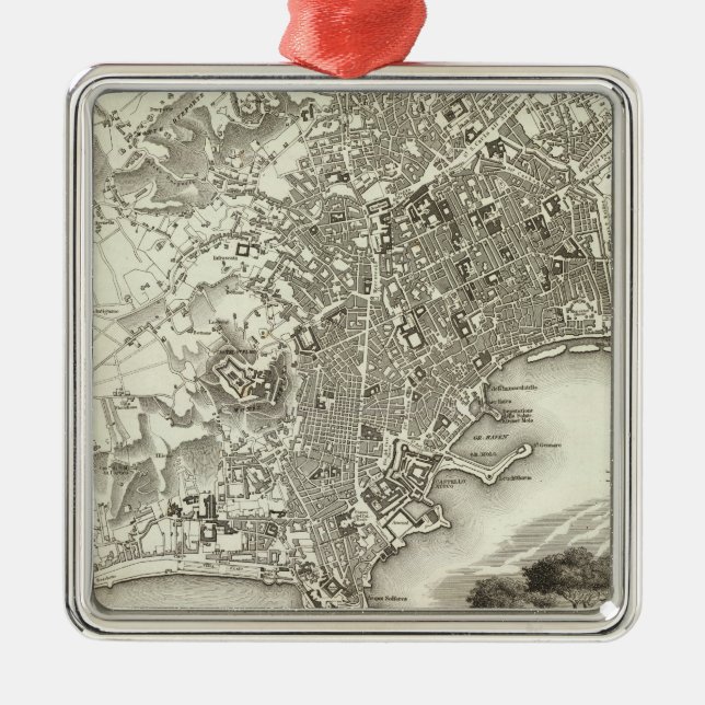 Adorno Metálico Nápoles, Italia (Frente)