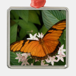 Adorno Metálico Naranja Julia Butterfly Ornament