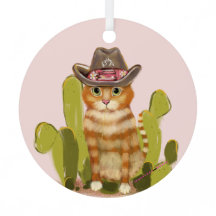 Naranja Tabby Cowboy Cat