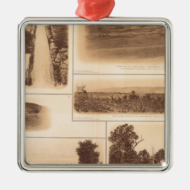 Adorno Metálico Nashville, Tenn (Frente)