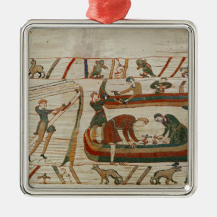 Adorno Metálico Naves constructivas a las órdenes del duque