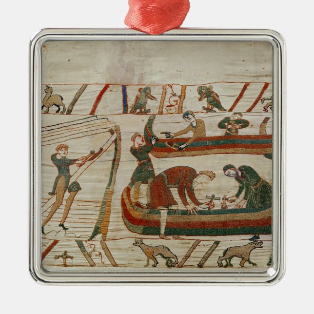 Adorno Metálico Naves constructivas a las órdenes del duque (Frente)