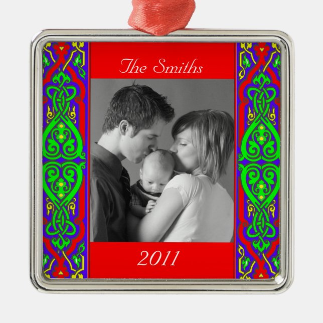 Adorno Metálico Navidad (Frente)