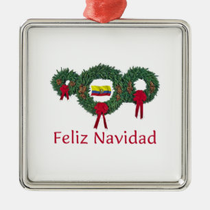 Adorno Metálico Navidad 2 de Ecuador