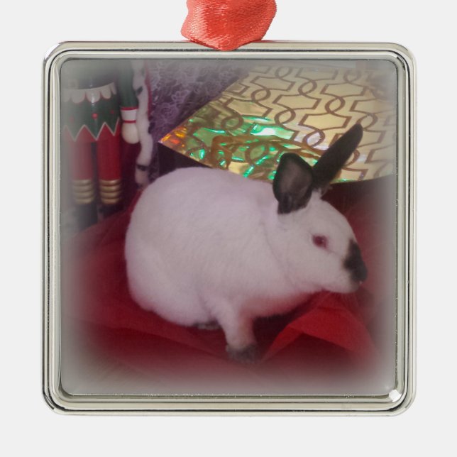 Adorno Metálico Navidad californiano (Frente)