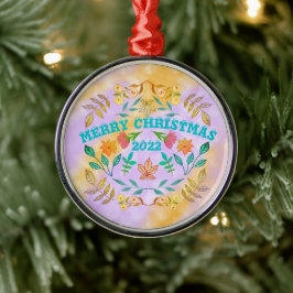 ADORNO METÁLICO NAVIDAD DE FERIA PERSONALIZADA 20XX