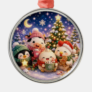 Adorno Metálico Navidad esponjosa 