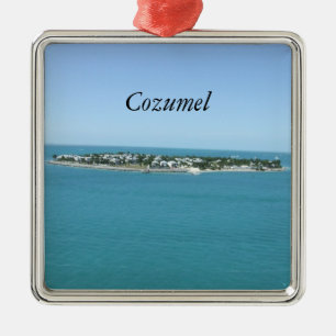 Adorno Metálico Navidad Ornamement de Cozumel
