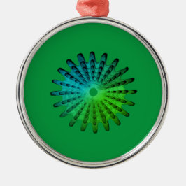 ADORNO METÁLICO NAVIDAD ORNAMENTE ARTE Y DISEÑO