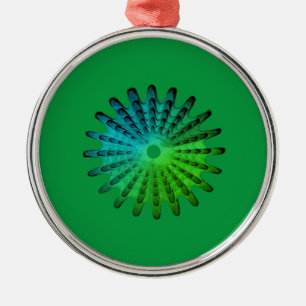 ADORNO METÁLICO NAVIDAD ORNAMENTE ARTE Y DISEÑO