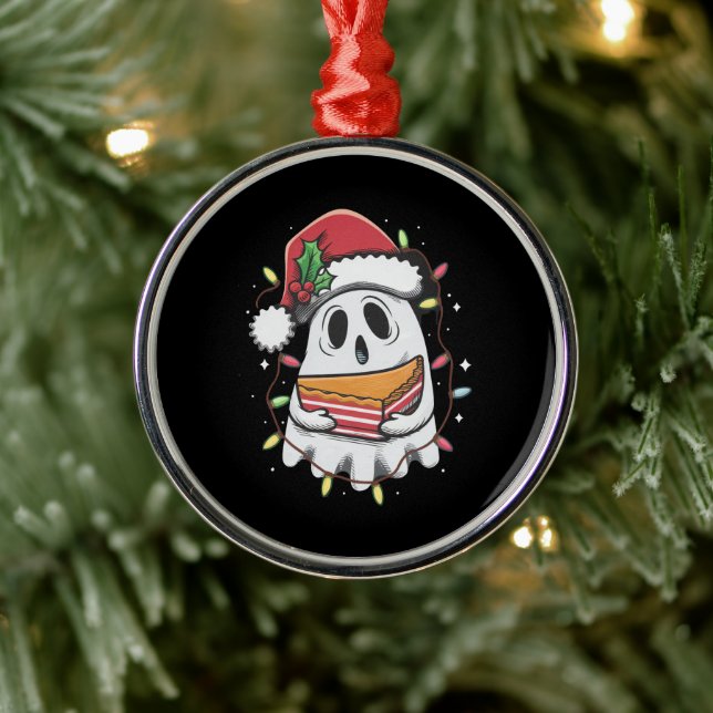 Adorno Metálico Navidades adoran festividad navideña del fantasma  (Árbol)