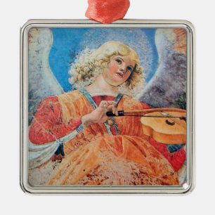 Adorno Metálico NAVIDADES ANGEL Blue Sapphire