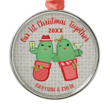 Navidades Cactus Pareja Primer Vacacional Suculent