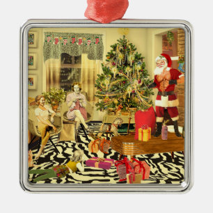 Adorno Metálico Navidades Chippendale