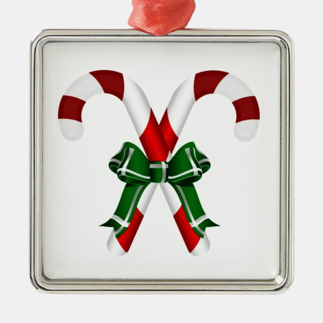 Adorno Metálico Navidades Con Vela Con Bow (Frente)