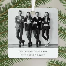 Adorno Metálico Navidades corporativos | Negros y blancos