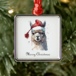 Adorno Metálico Navidades Cutos Alpaca, personalizado