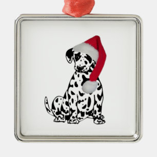 Adorno Metálico Navidades Dalmatian