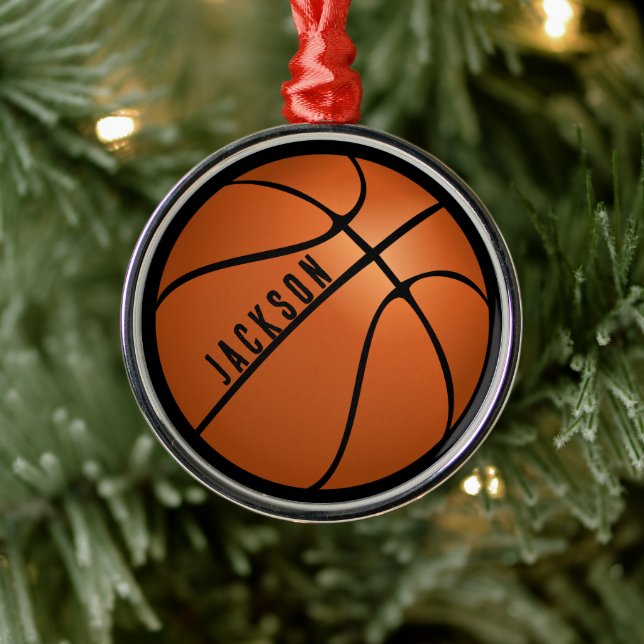 Adorno Metálico Navidades de baloncesto (Árbol)