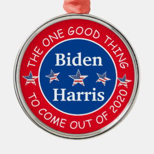 Adorno Metálico Navidades de Biden y Harris 2020 Keepsake