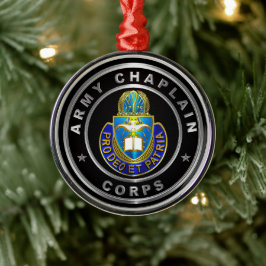 Adorno Metálico Navidades de Chaplain Corps