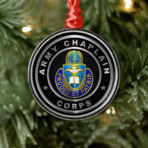 Adorno Metálico Navidades de Chaplain Corps