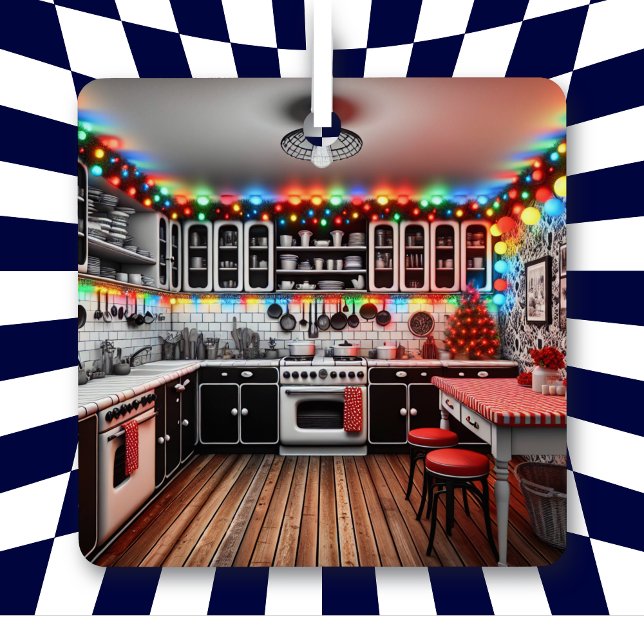 Adorno Metálico Navidades de cocina kitsch personalizados (Subido por el creador)