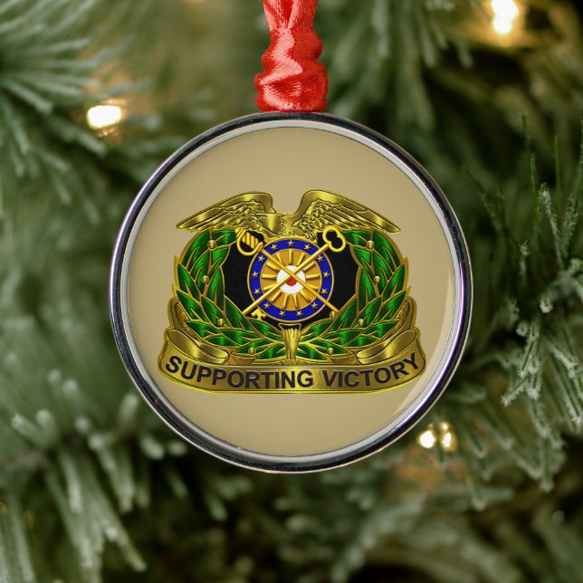 ADORNO METÁLICO NAVIDADES DE CUARTERMASTER CORPS (Árbol)