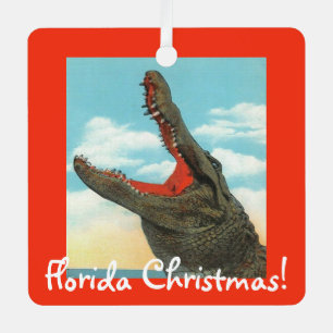 Adorno Metálico Navidades de Florida