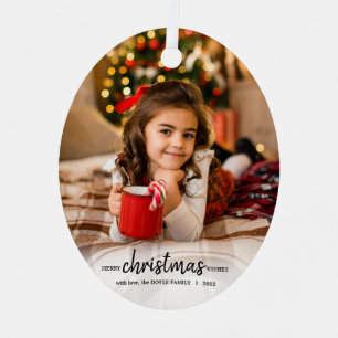 Adorno Metálico Navidades de fotografía de Moden Ornaments 