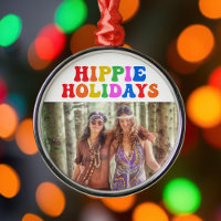 Navidades de fotografía familiares de Hippie Holid