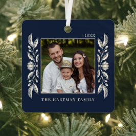 Adorno Metálico Navidades de fotografía folclórica