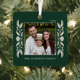 Adorno Metálico Navidades de fotografía folclórica