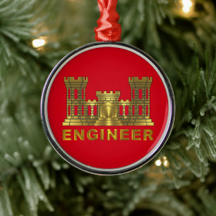 ADORNO METÁLICO NAVIDADES DE INGENIERÍA CORPS