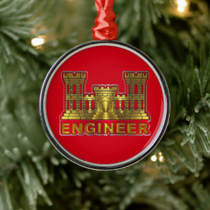 ADORNO METÁLICO NAVIDADES DE INGENIERÍA CORPS