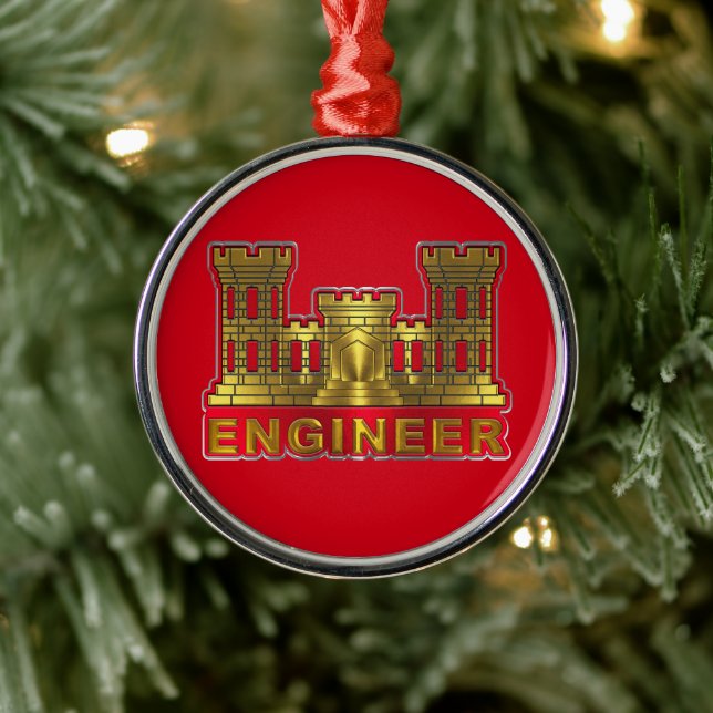 ADORNO METÁLICO NAVIDADES DE INGENIERÍA CORPS (Árbol)